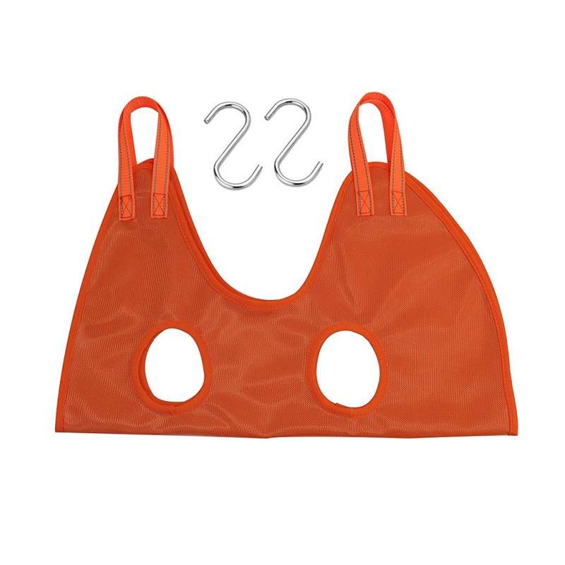 Small & Medium Pet Grooming Polyester Hanging Hammock, Size S(Grey)