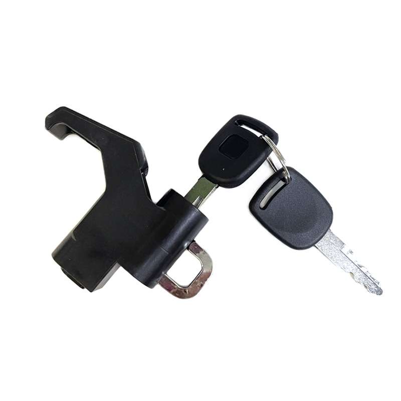 3 Sets Motorcycle Helmet Fixed Lock Hook(Black)