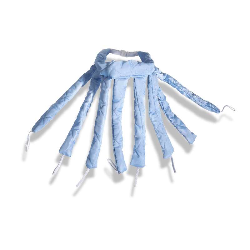 Head-mounted Squid Sponge Curling Iron(Black)