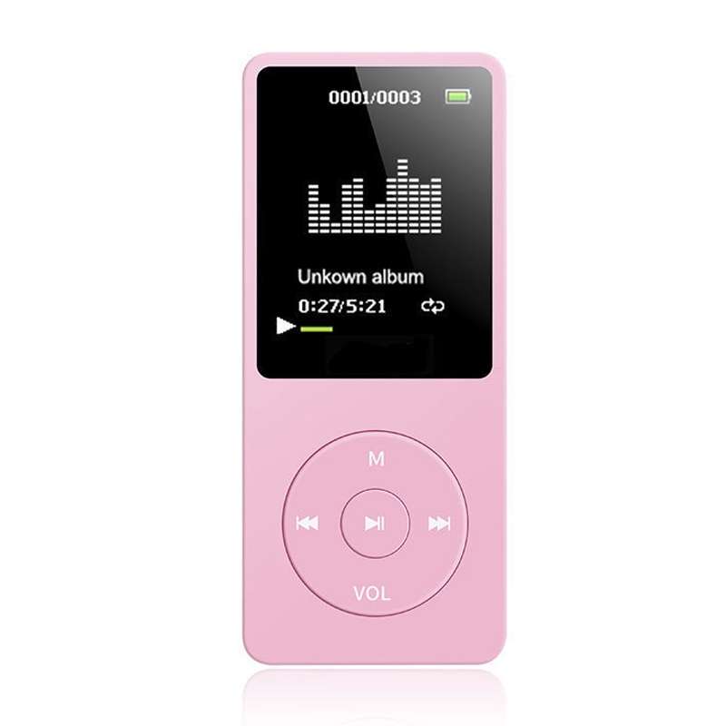 Card Ultra-thin Lossless MP4 Player With Screen(Gold)