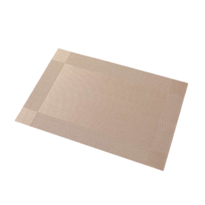 PVC Heat-insulating Non-slip Table Mat(Black)