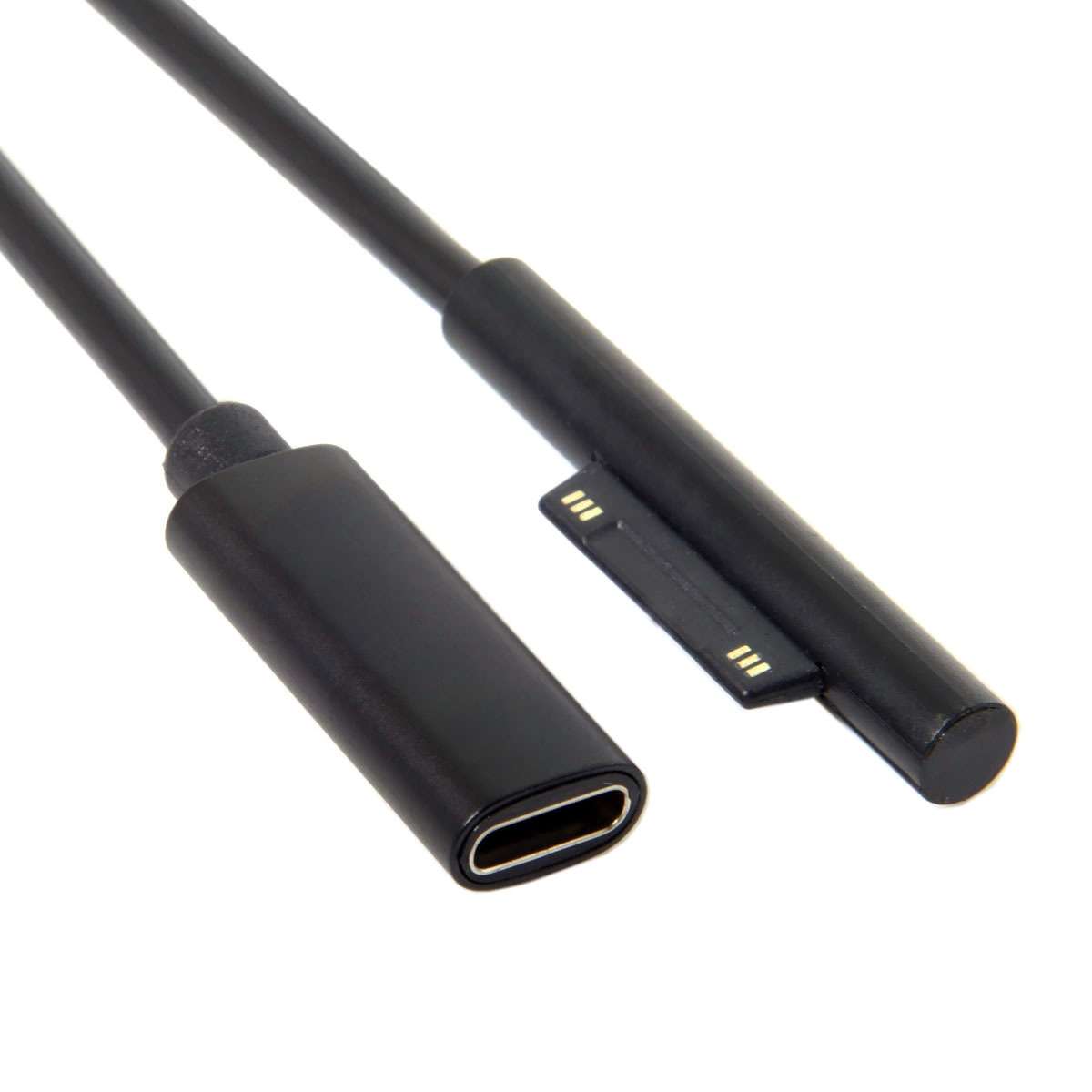 Type-C / USB-C Mother Rotary Seeder Tablet Power Charging Cable For Microsoft Surface Pro 5 / 6, Siz