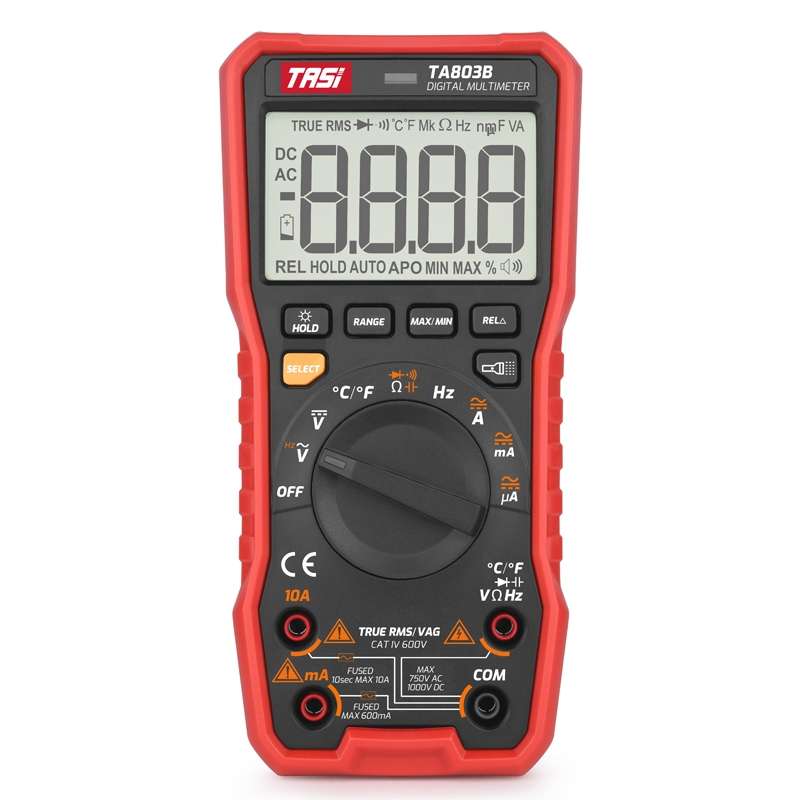 TASI TA803B Digital High Precision Multimeter Digital Display Household Multifunction Electrician Mu