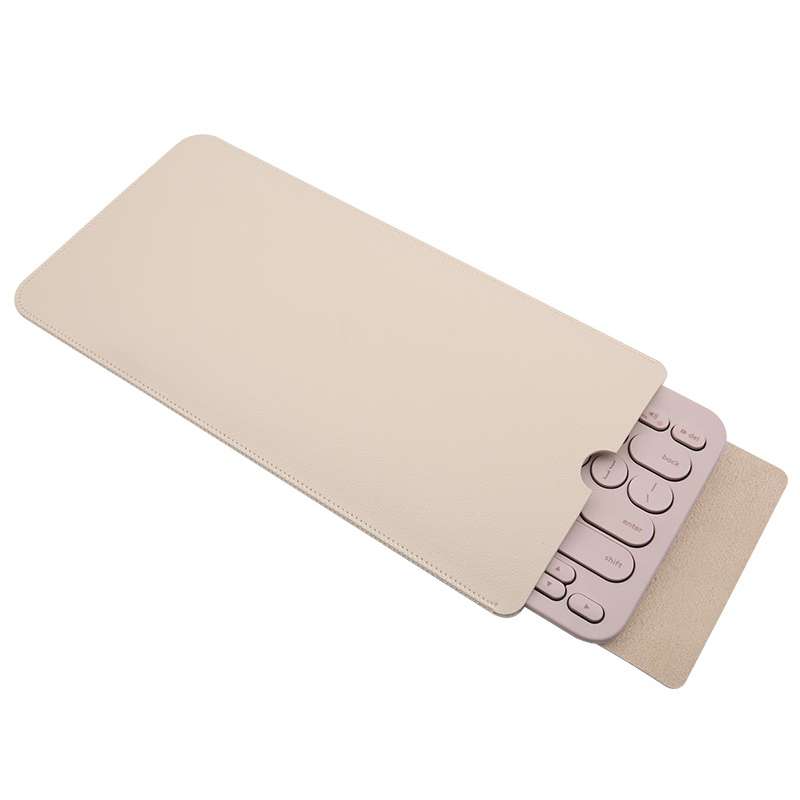 For Logitech K380 Leather Keyboard Thin and Lightweight Portable Liner Bag Waterproof Protective Cov