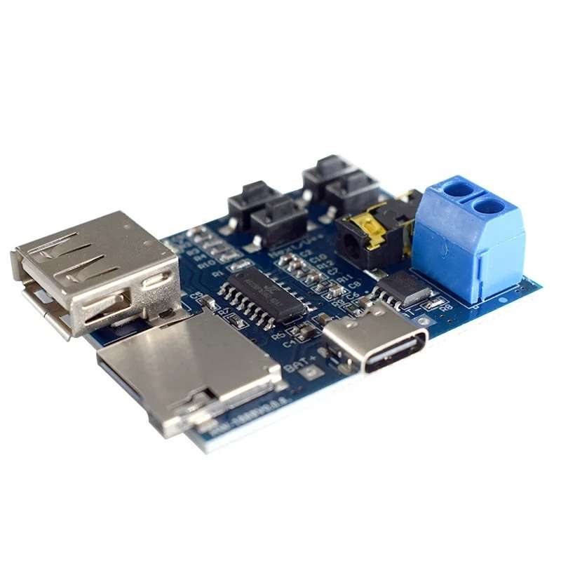MP3 Lossless Decoder Board Decoder TF Card USB Flash Drive MP3 Decoding Player Module With Amplifier