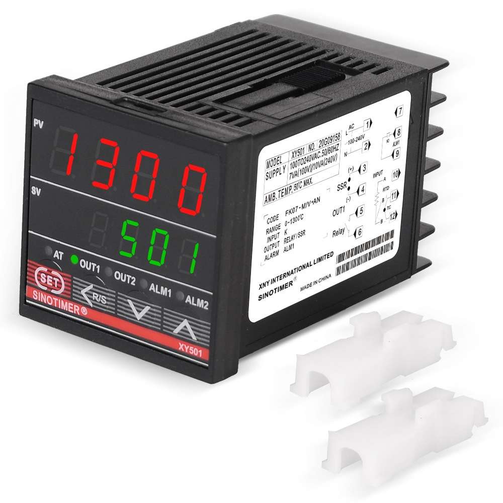 SINOTIMER XY501 Short Shell Intelligent PID Temperature Control Instrument Heating Refrigeration Rel