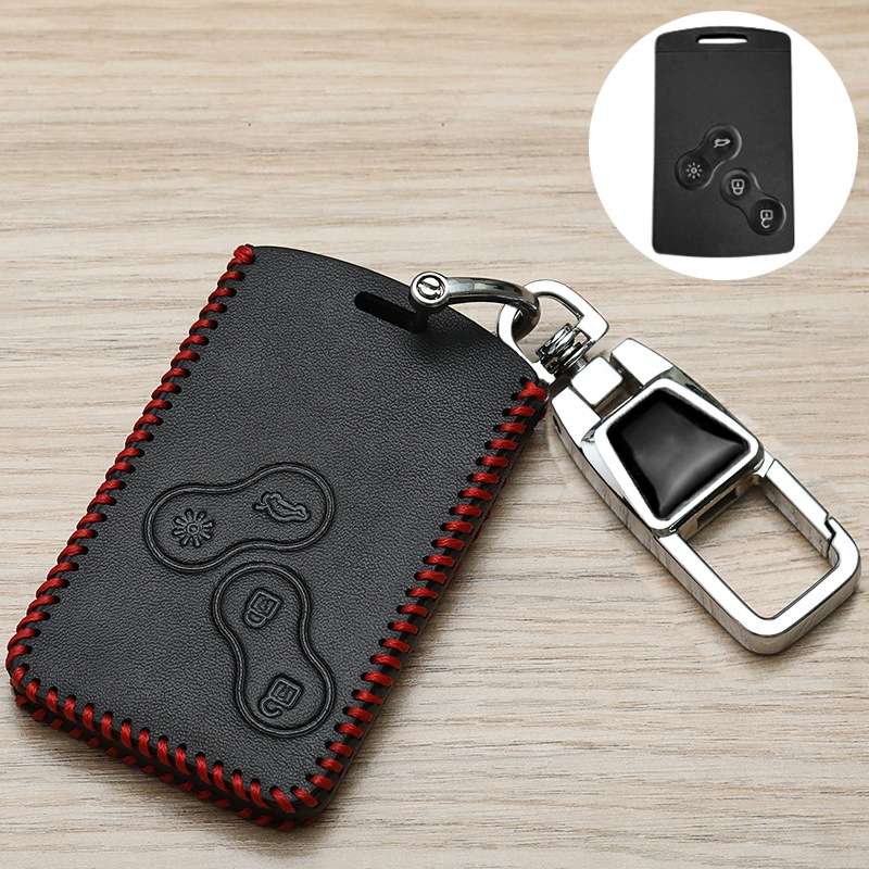 For Renault Car Key Cover Multifunctional Keychain Anti-lost Number Plate(A)