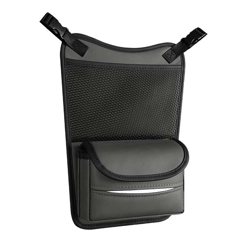 Car Between Seats Organizer Multifunctional Storage Bag Front And Back Dual Usage Tissue Box