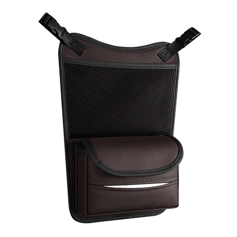 Car Between Seats Organizer Multifunctional Storage Bag Front And Back Dual Usage Tissue Box