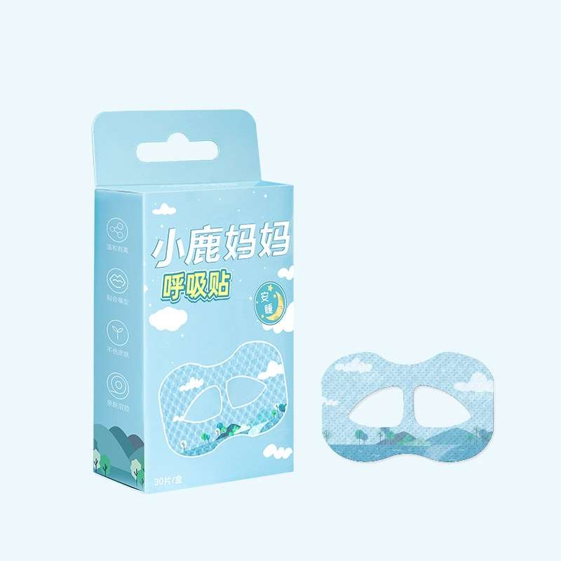 30pcs /Box Fawnmum Mouth Breathing Patch Night Stop Snoring Patch Anti-Snoring Closed Mouth Patch, C