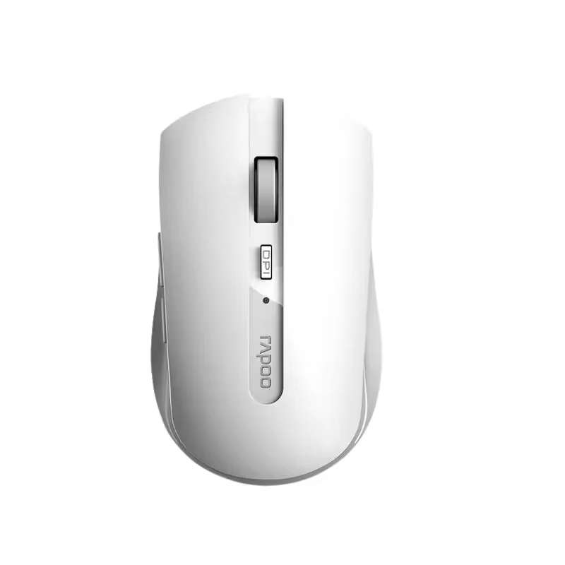 Rapoo M350G Bluetooth/2.4G Wireless Mouse Office Desktop Laptop Mute Mouse(Dark Gray)
