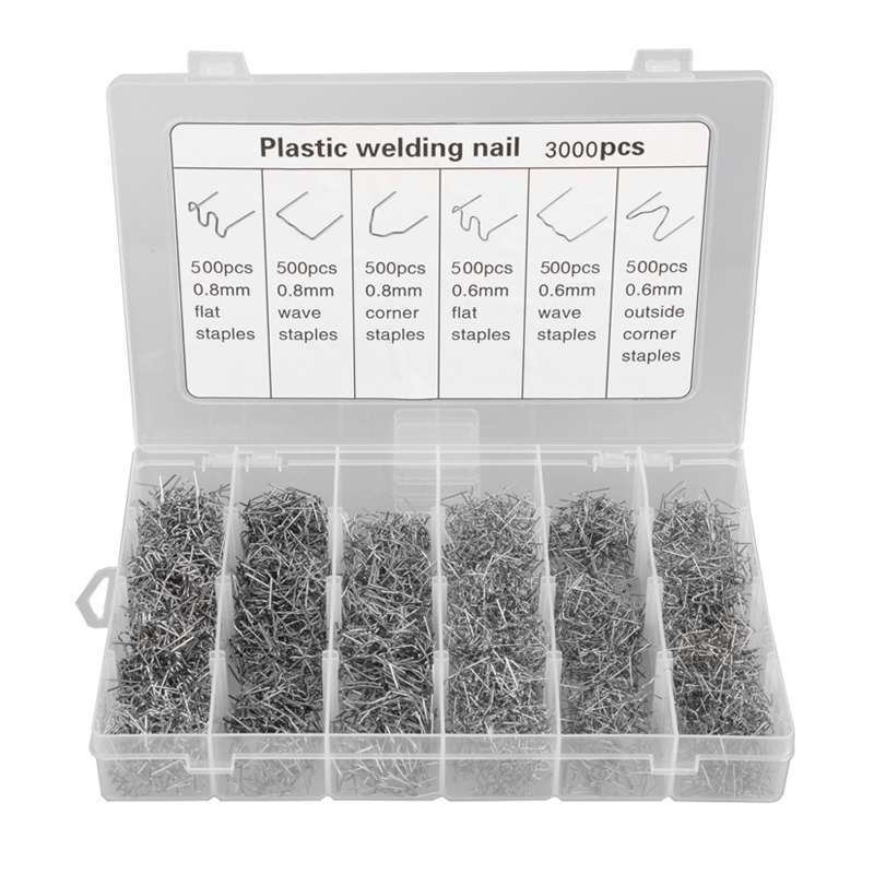 3000pcs /Set Boxed Car Bumper Broken Repair Welding Wire Nails