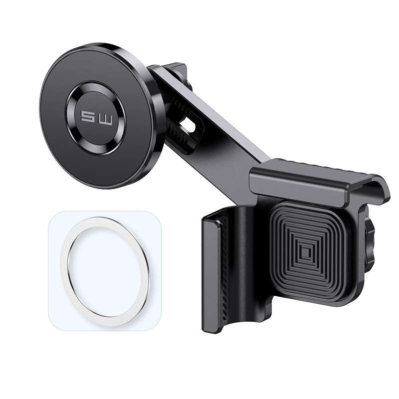 SHUNWEI Car Navigation Screen Floating Mobile Phone Holder, Style: Magnetic Type