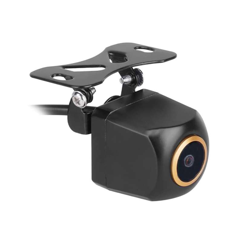 Car Universal HD Night Vision Rear View Reversing Three-Control Fisheye Camera, Style: AHD1080P Plug