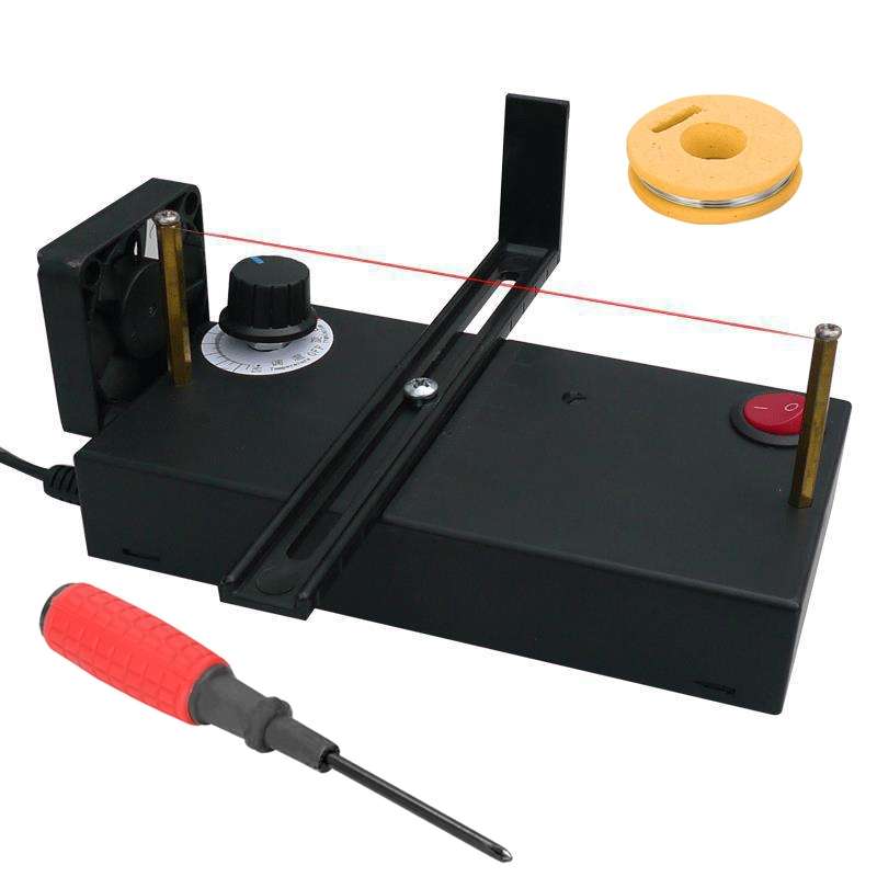 Small Hot Cutting Machine For Cutting Lace, Braid, Ribbon, Nylon Band With Fan EU Plug