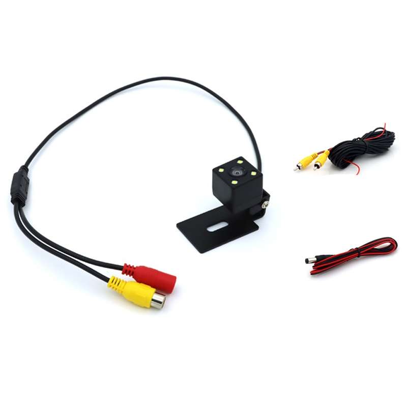 Car AHD Rear View High Definition Night Vision Reversing Camera, Specifications: CCD 4 Lights
