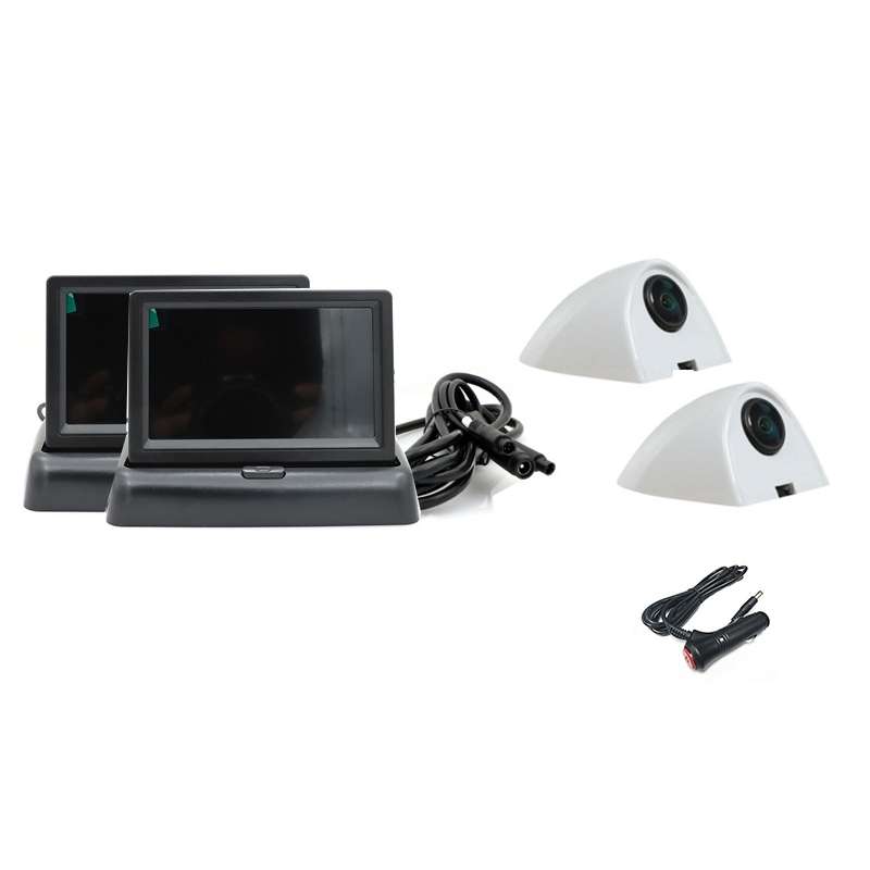 5 Inch AHD Video Monitor Car Reversing High-Definition Camera, Specification: Folding Screen Video R