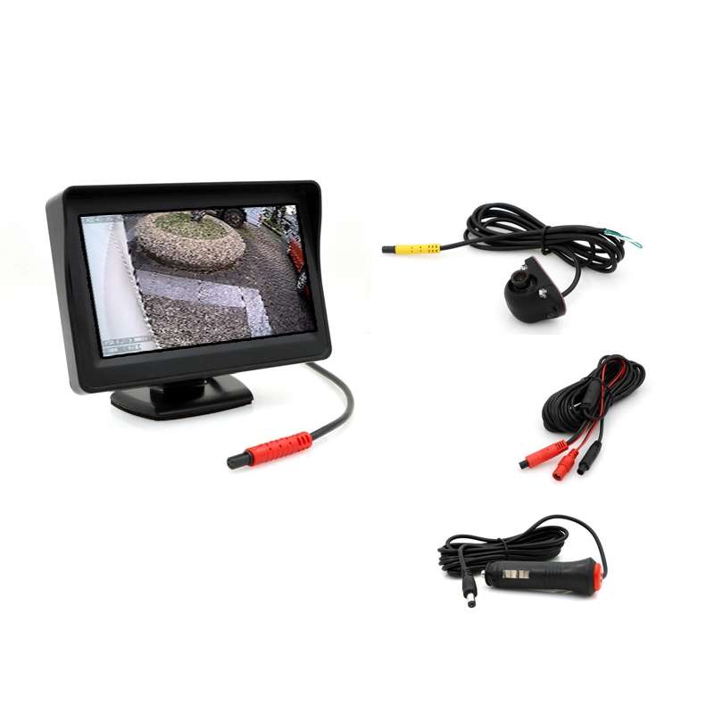 5 Inch Carplay Portable Surveillance Video Car Display, Specification: With CCD Blind Spot Camera