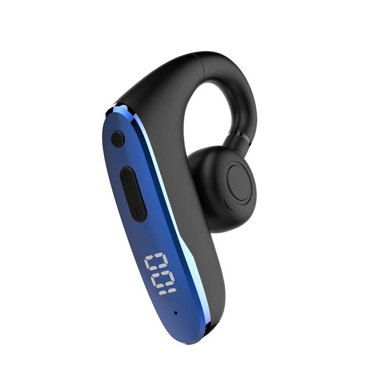 M-W8 Bone Conduction Digital On-Ear Single Ear Bluetooth Earphone(Black)