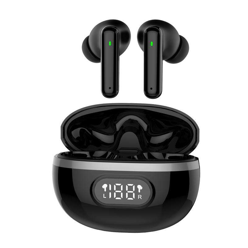 64-Channel Bluetooth Hearing Aid With Digital Charging Compartment(Black)