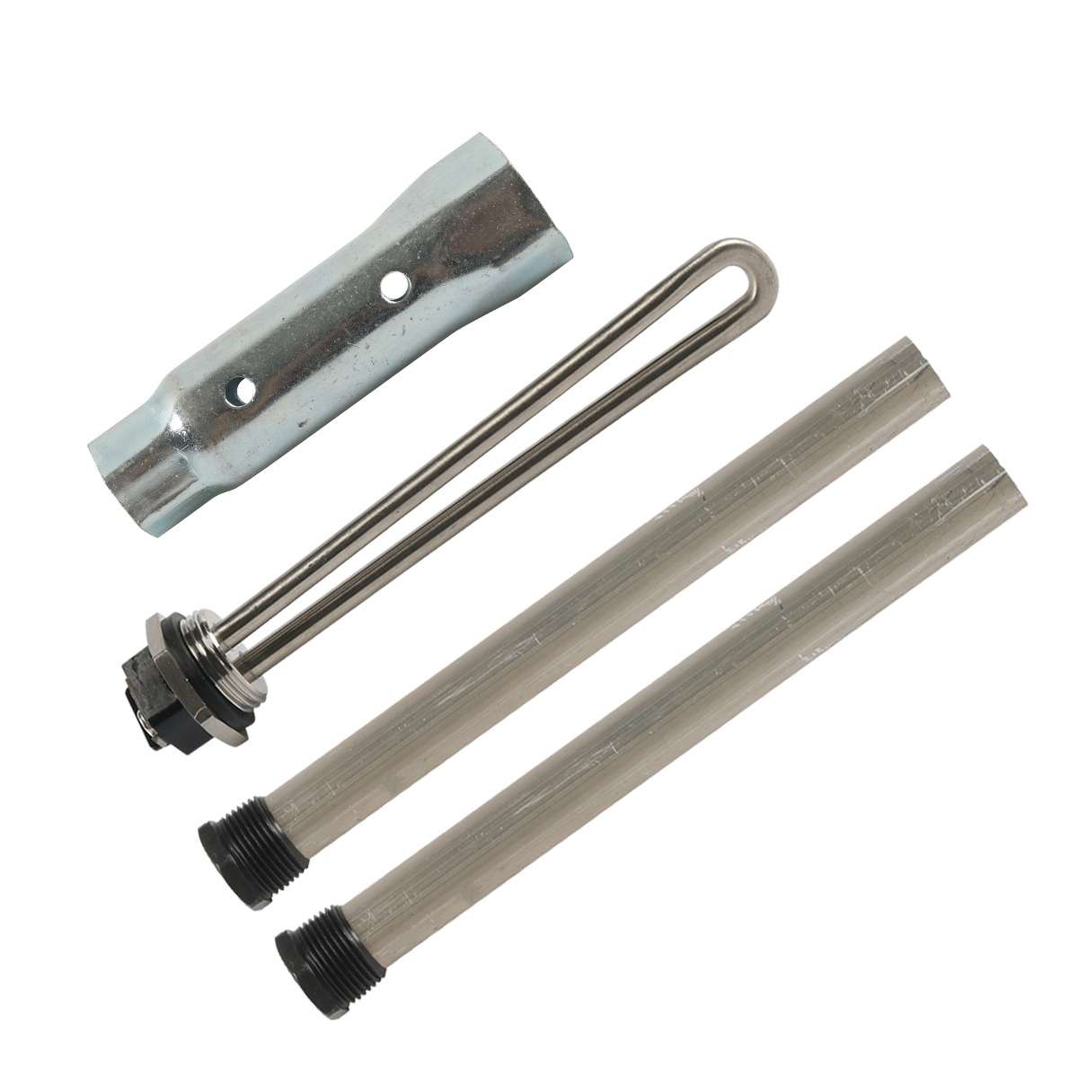 Water Heater Heating Element For RV Camper, Specifications: 4pcs /Pack Heating Tube + Anode Rod + Sl