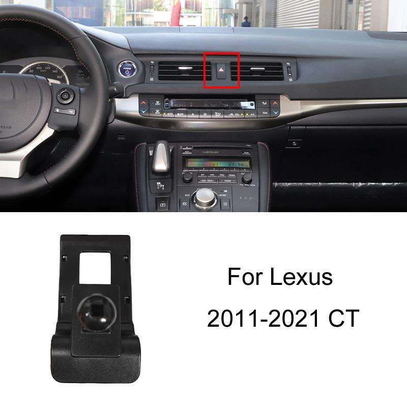 For Lexus Car Special Mobile Phone Navigation Bracket Base, Model: 11-21 CT