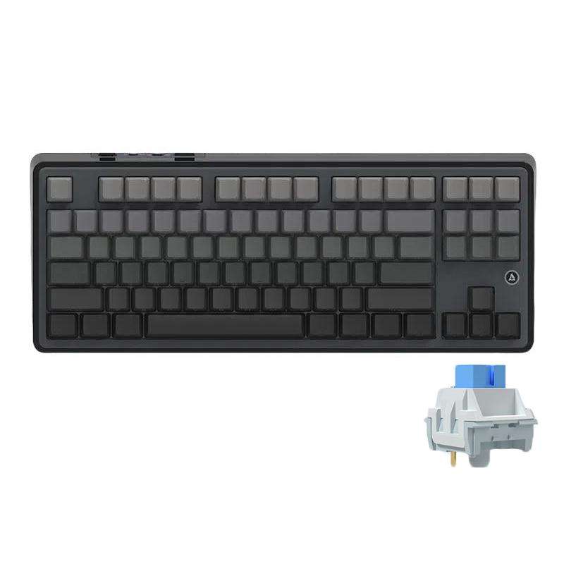 Ajazz AK870 Wireless Bluetooth Tri-mode Mechanical Keyboard RGB DIY Custom Hot Swap Gaming Keyboard,