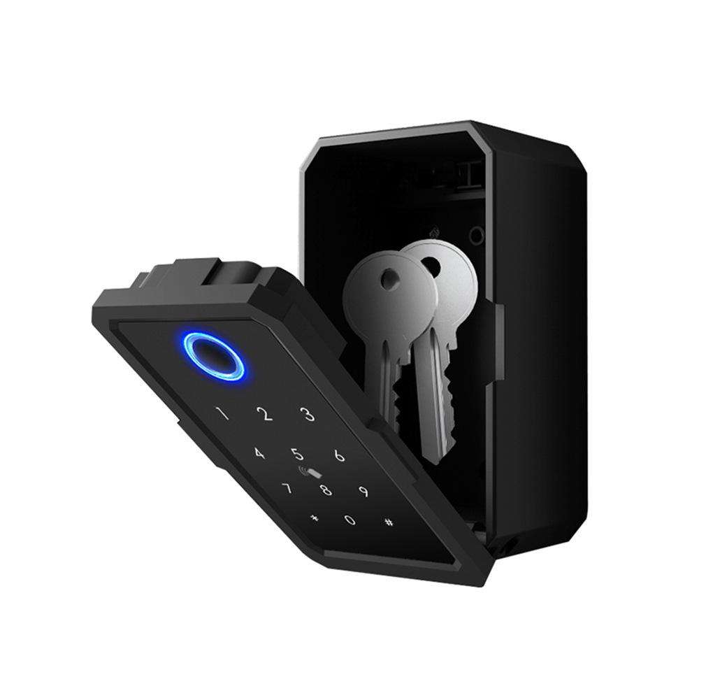 Tuya App Smart Bluetooth Key Box Supports Fingerprint/APP/Password/IC Card Unlocking