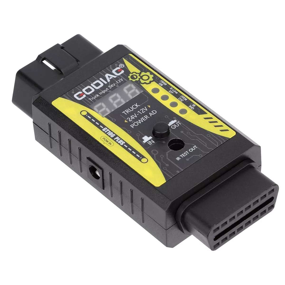 GODIAG GT106 PLUS 24V to 12V Heavy Duty Truck Adapter
