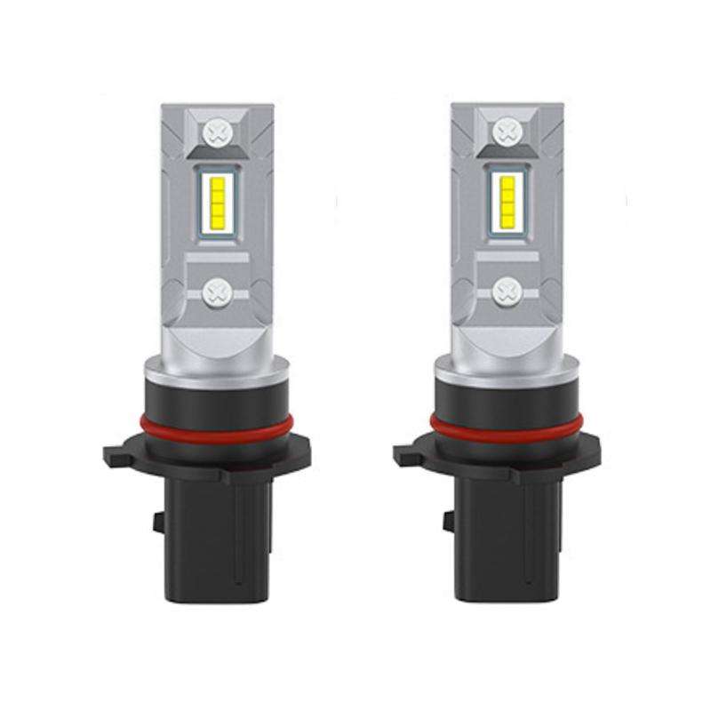 2pcs Mini 1:1 Direct Plug Car LED Headlight Bulb, Specifications: P13W(White Light)