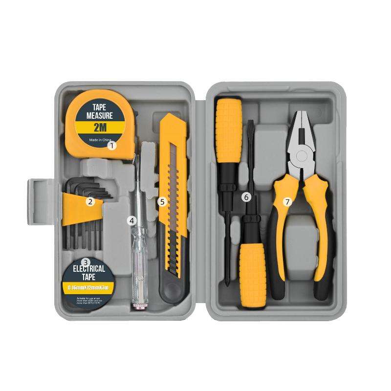 Multifunctional Home Hardware Tools Repair Hand Toolbox Combination Set, Style: 13pcs /Set Cutter Mo