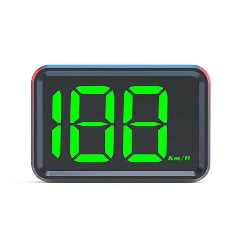 X1 Smart HUD Head-up Display Car GPS Speed Display HD Head-up Display, Spec: KM/H(White)