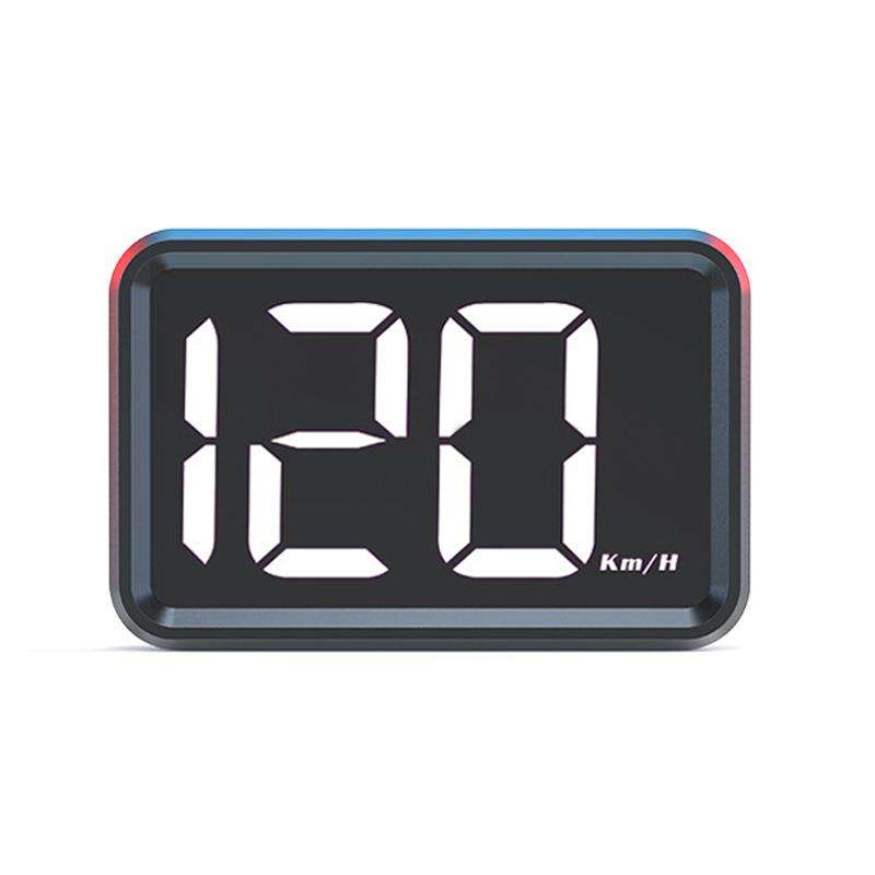 X1 Smart HUD Head-up Display Car GPS Speed Display HD Head-up Display, Spec: MPH(White)