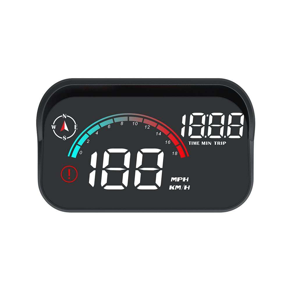 M22 Car Electronic Dog HUD Head-up Display Car OBD Universal Speedometer(GPS Version)