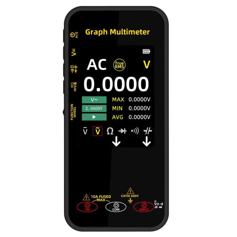BSIDE S500 High-Precision Digital Graphic Recording Multimeter Color Screen 20000-Character Multimet