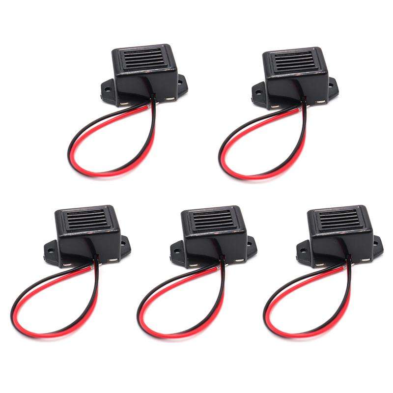 5pcs Active Mechanical Piezoelectric Rat Insect Repellent Buzzer, Specification: 3V