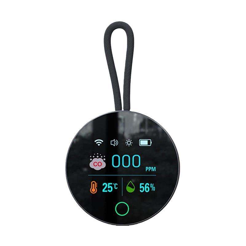 K5S Portable Digital Carbon Monoxide Detector Temperature And Humidity Detector