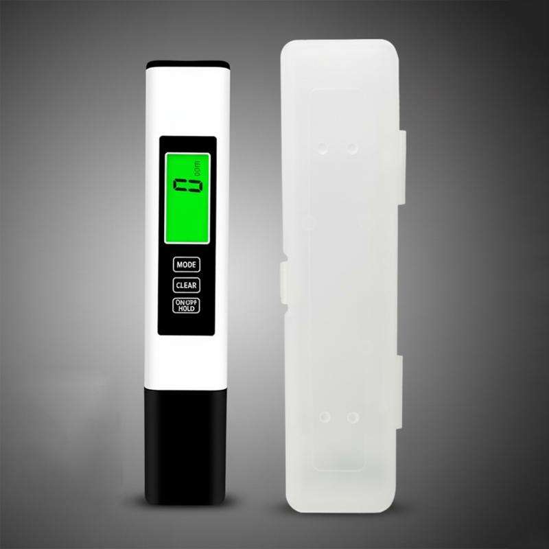 Dual-Color Smart Backlight Water Quality Tester Pen 3-in-1 TDS Meter Conductivity & Temperature Dete