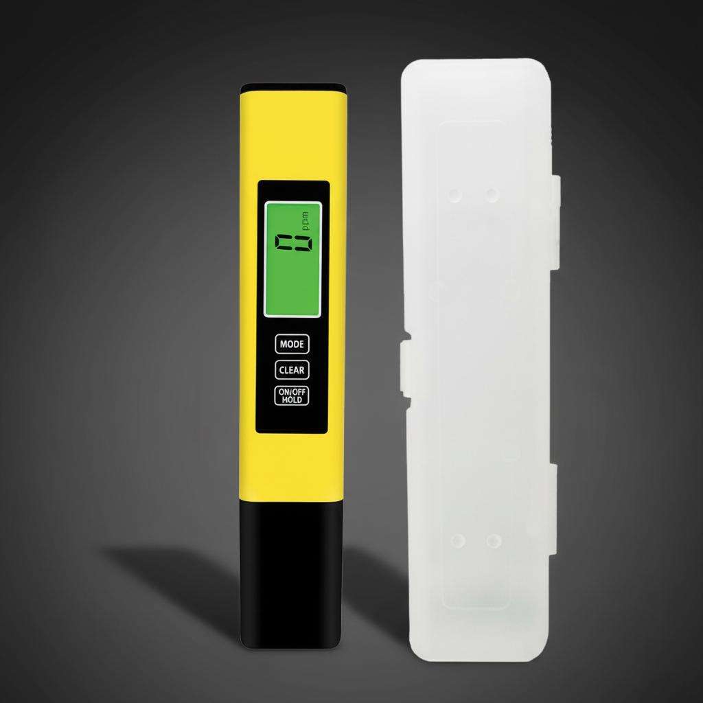 Dual-Color Smart Backlight Water Quality Tester Pen 3-in-1 TDS Meter Conductivity & Temperature Dete