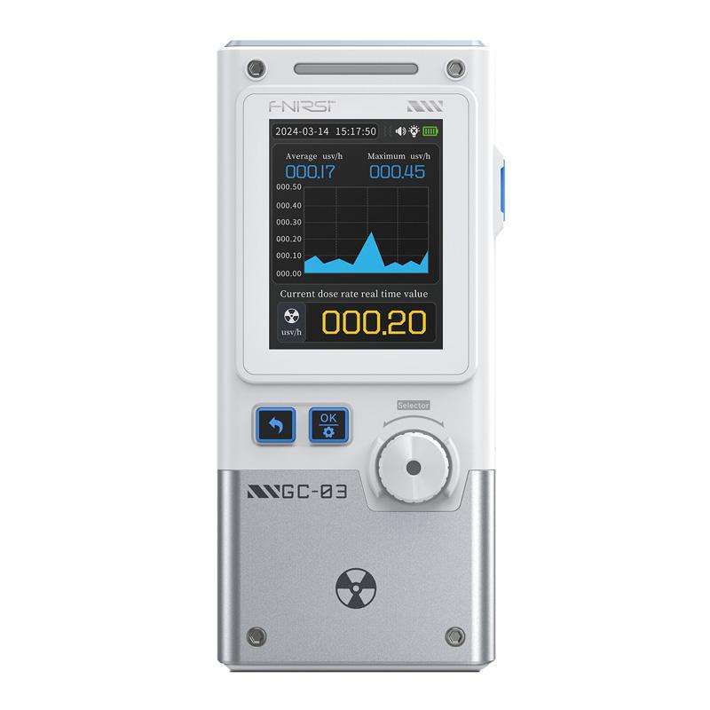 FNIRSI GC-03 3 In 1Electromagnetic Nuclear Radiation Detector For Seafood Environmental Use(Black)
