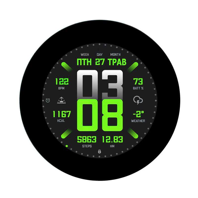 WAVESHARE RP2350 2.1 Inch Capacitive Touch Round Display Development Board, Spec: Flat