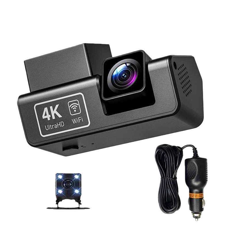 M68 1080P HD Night Vision Screenless Dash Camera 24-Hour Parking Monitoring Recorder, Spec: Front +