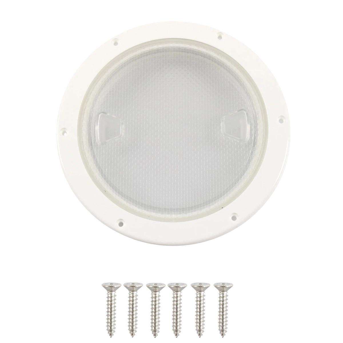 Yacht/Marine Nylon Round Transparent Deck Cover, Diameter: 6 inch With Screws