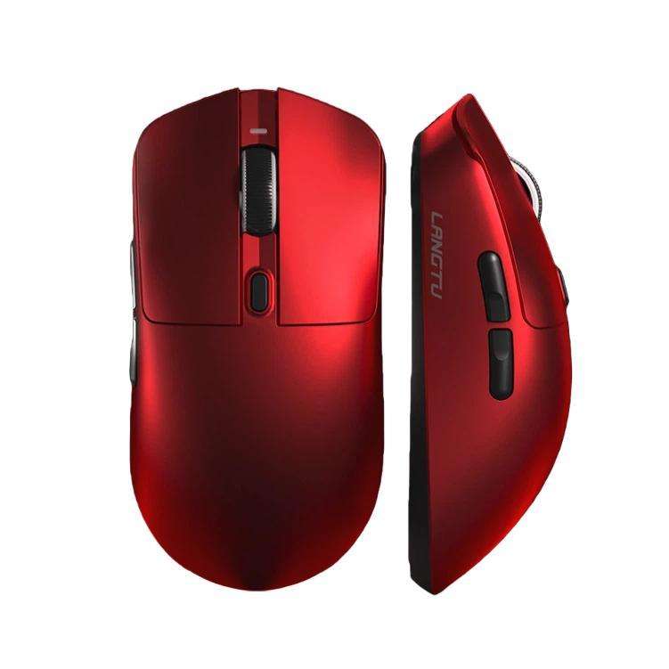 LANGTU M8 Triple-Mode Wireless Bluetooth Mouse Lightweight Gaming Mice(White)