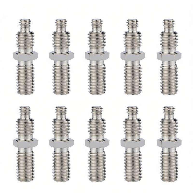 10pcs E8 Cloud Platform Central Axis 1/4 To 3/8 inch Tripod Adapter Camera Screw