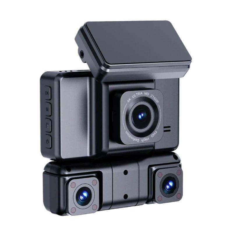A9 HD Night Vision Dash Camera 360-Degree Parking Monitor With Mobile Phone Connection, Spec: Front+