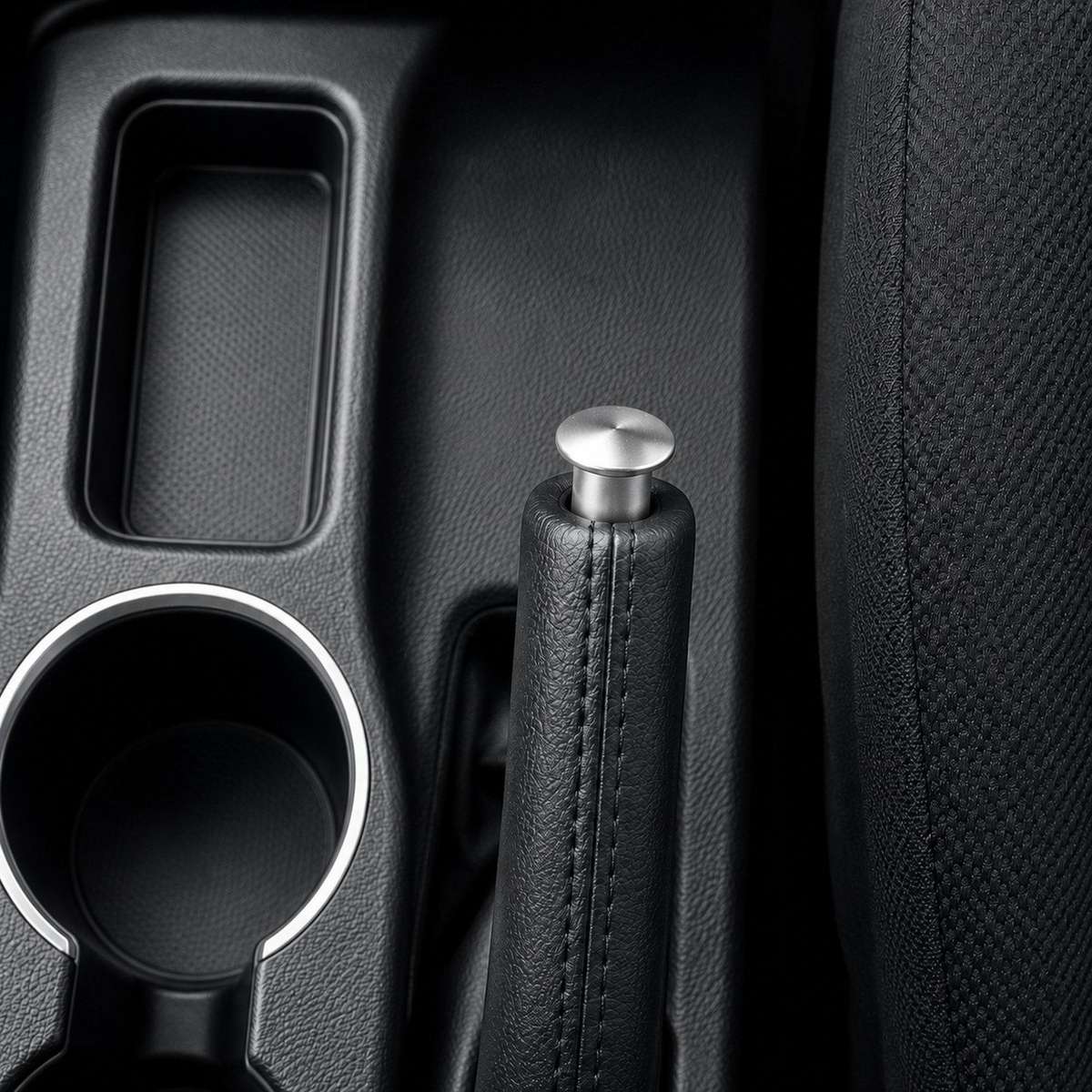 Aluminum Alloy Car Modified Handbrake Release Button Cover(Gold)