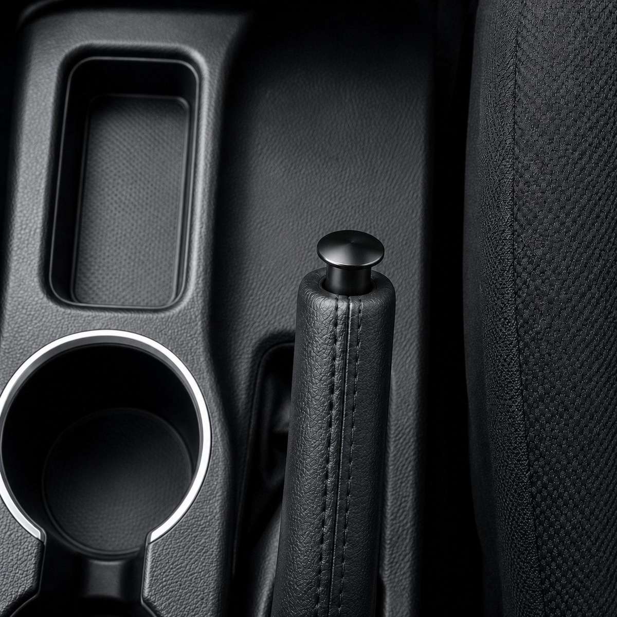 Aluminum Alloy Car Modified Handbrake Release Button Cover(Gold)