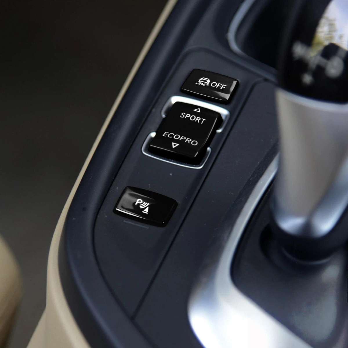 For BMW 1234 Series F 3pcs/ Set Chassis Gear Button(Red)