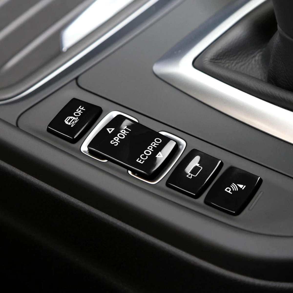 For BMW 1234 Series F Chassis 4pcs /Set Gear Shift Panoramic Camera Reversing Radar Switch Buttons(R